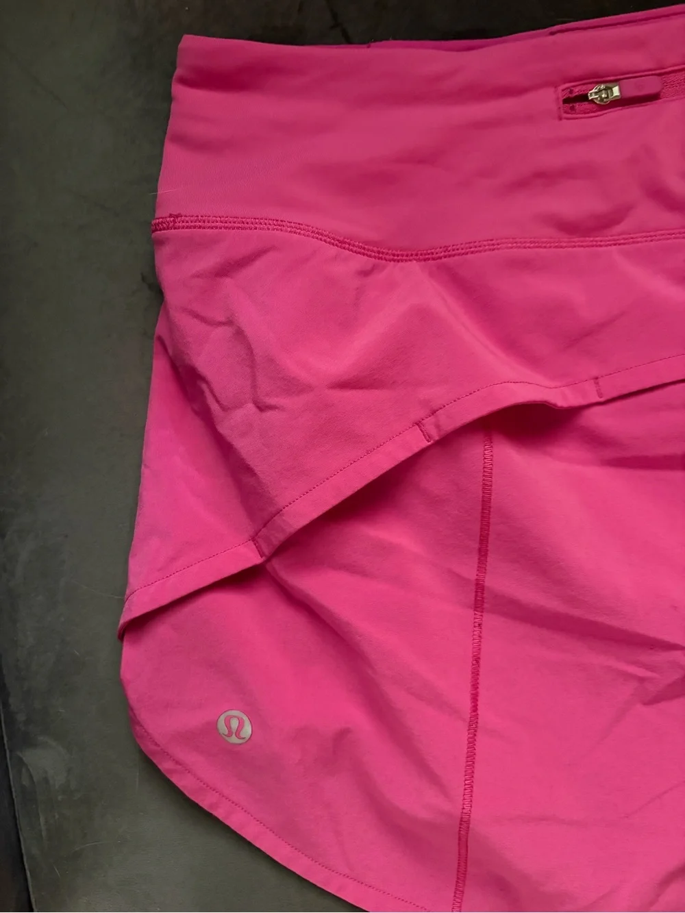 Women's Hot Pink Lululemon shorts - Picture 2 of 3